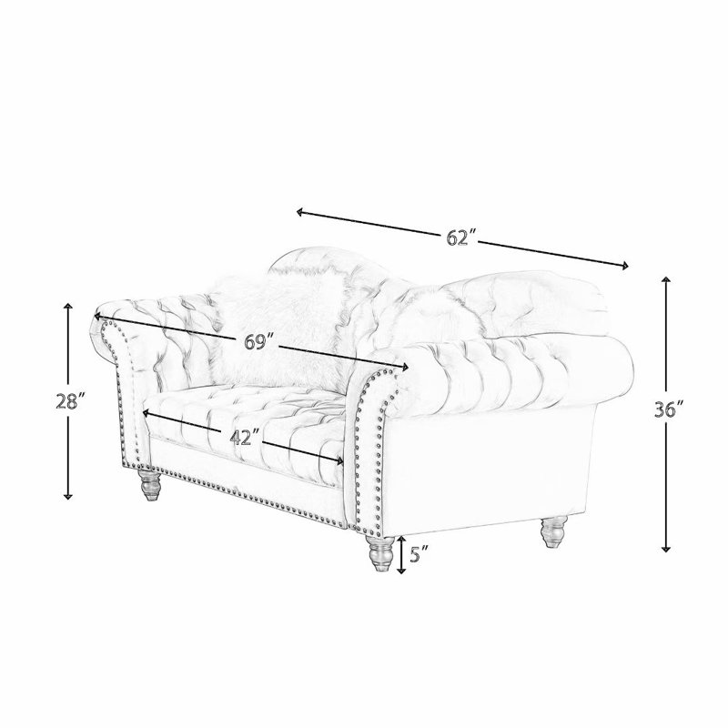 Rosdorf Park Yentin 2 Piece Living Room Set & Reviews Wayfair